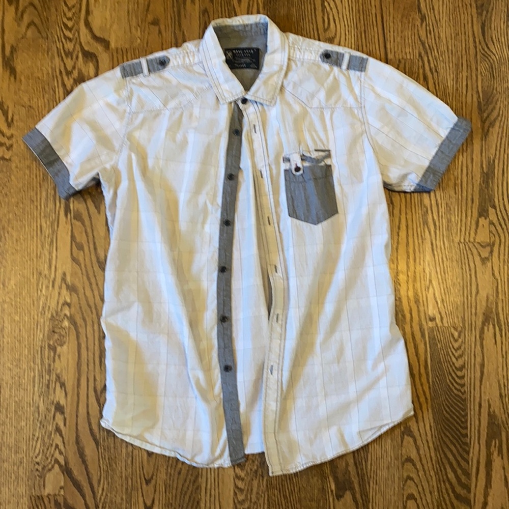 Marc Ecko men’s large plaid shirt